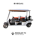 Carro de golf ambulancia con camilla equipada asientos lineales Eagle 74